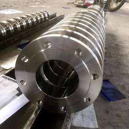 新標(biāo)帶頸對焊法蘭